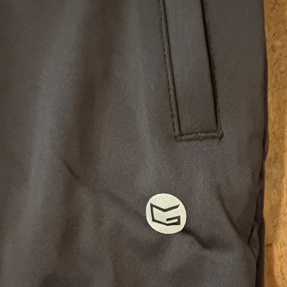 Women's Black Track Joggers with Elastic Waist - Picture 3 of 8